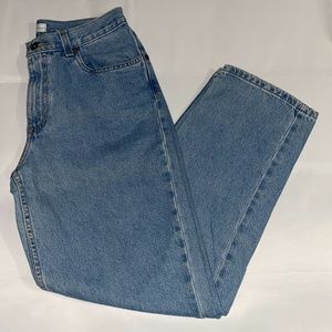 Vintage Liz Claiborne Lizwear Jeans Relaxed Fit High Blue Denim - Short Length